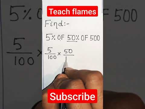 percentage simplification #shorts #mathstrick #easymaths #percentage