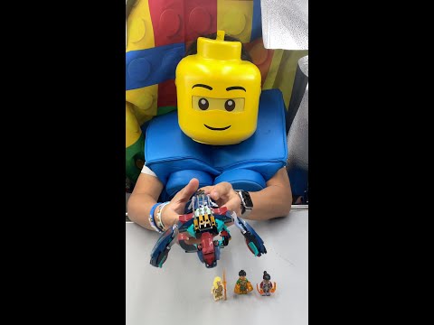 Building the LEGO 76154 Marvel The Eternals Deviant Ambush! in 1 minutes!