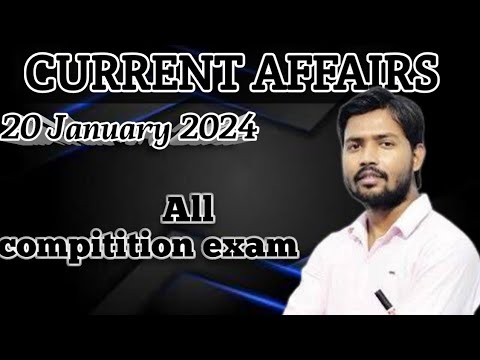 January current affairs 2024।current affairs today।static gk questions and answers by all crack exam