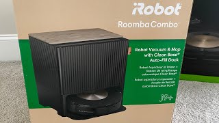 Open box, set up & overview  of my iRobot J9+ Roomba Combo Vacuum and mopping robot.