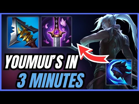 I GOT YOUMUU'S IN 5 MINUTES AND COMPLETELY STUNNED THE ENEMY TEAM - League of Legends