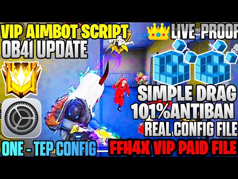 Free fire Auto Headshot Config File🎯🌠 Macro Aimbot + No Recoil Regedit ‼️ Antiban VIP Script 👽