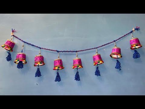 Diy Toran #diy #diwali #toran #bestfromwaste #trending #art #craft