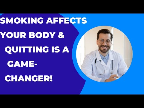 How Smoking Affects Your Body and Why Quitting is a Game-Changer!#healthtips #facts #science