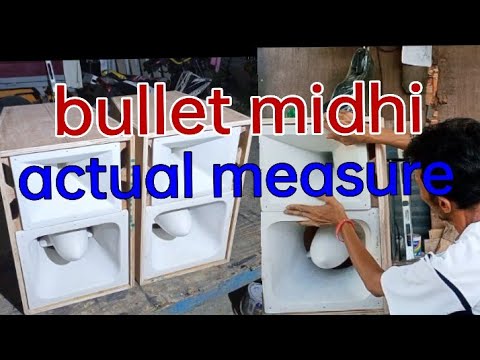 bullet midhi, actual measurement 12 inch.