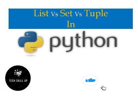 Explanation of List, Set, and Tuple in Python