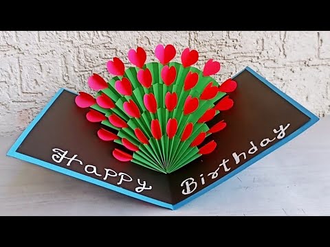 DIY - Happy Birthday Card | Anniversary Card | Handmade Birthday Card | Greetings Card