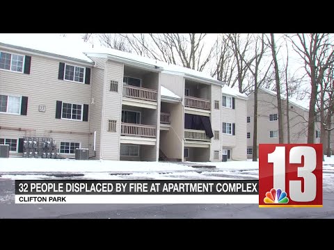 Christmas morning fire forces 32 people from Clifton Park apartment building