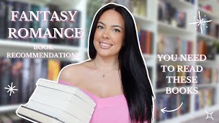 fantasy romance book recommendations 📖🧚🏻‍♀️ part 2