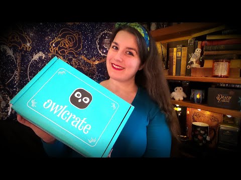 Owlcrate 🦴 DEATH TO THE UNDYING 🖤 April Unboxing🦉📚