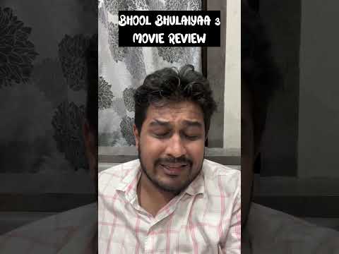 BHOOL BHULAIYAA 3 Movie Review   | #bhoolbhulaiyaa3 #bhoolbhulaiyaa2review #shorts