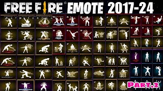 ALL LEGENDARY EMOTES IN FREE FIRE | FREE FIRE ALL EMOTES | ALL EMOTES IN FREE FIRE | ALL EMOTE FF