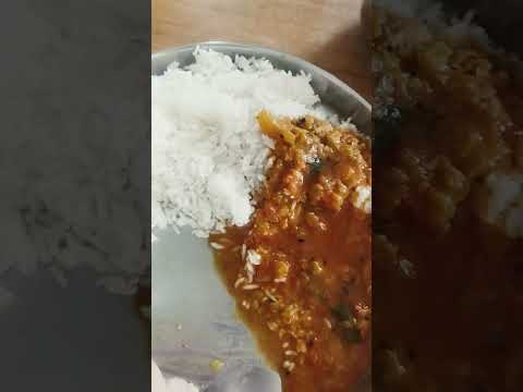 To day lunch rice  with  tomato pappu #  #funny #comedy #trending# viral short #