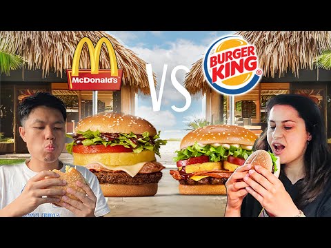 The Tropical Burger Showdown: McDonald's vs Hungry Jack's