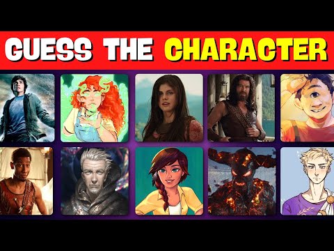 Guess The Percy Jackson Character ⚔️🌊 | Random Quizzes