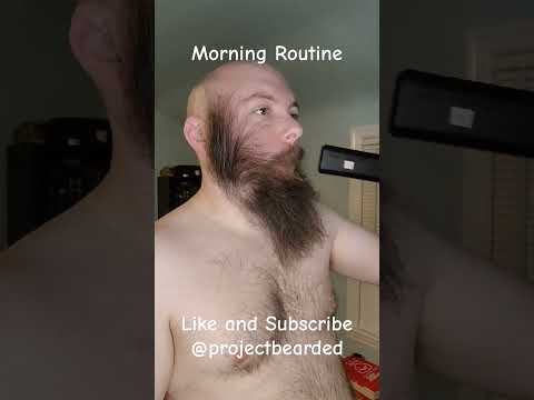 My Morning Routine... Full Video? #beard #bearded #beards #beardseason #beardstyle #beardiful