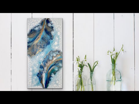 Colossal Pearl Cells w/ @MixedMediaGirl Pouring Medium | Acrylic Pour Tutorial Art Therapy #tlp