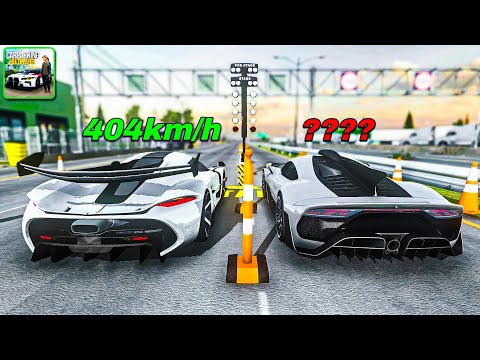 How Fast is the New AMG ONE in Car Parking Multiplayer New Update