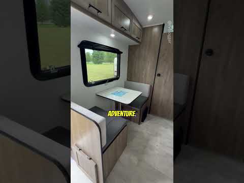 Small Camper Trailer Under 3500 lbs:  With a Dry Bath  #rvtrailer  #rvbathroom