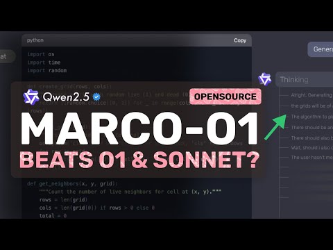 Marco-O1 : This New OPENSOURCE Model BEATS O1 & SONNET? (with FREE API)