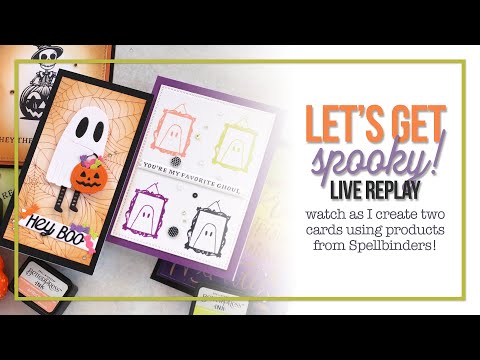 Let's Create a Card & Get Spooky LIVE!