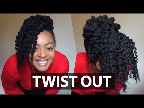 Get the PERFECT TWISTOUT with One Product