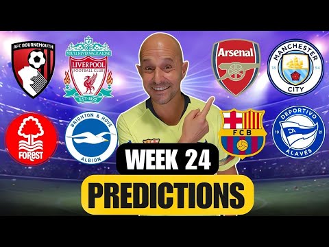 Premier League Week 24 & La LIga Predictions