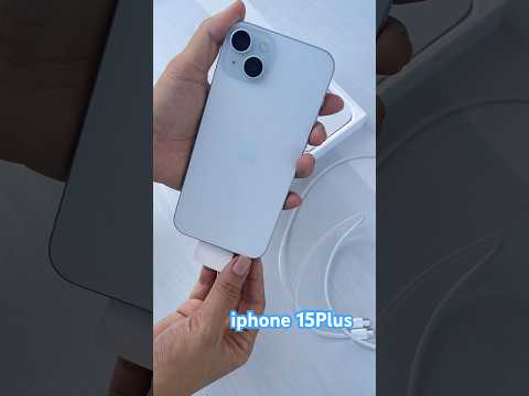 unbox iphone15Plus Blue256GB#india#online#amazon#shorts#iphone15plus#blue#viral#price#edit#share#new