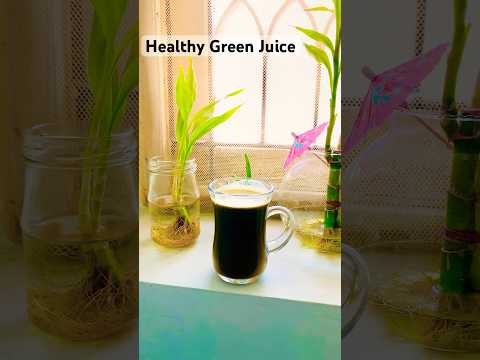 Mint coriander curry leaves juice #shorts #shortsfeed #trending #healthydrink #detoxdrink #foodshort