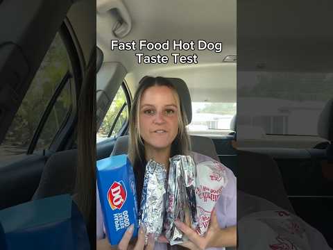 Which hot dog is your favorite?🌭 #hotdog #foodie #foodreview #tastetest #fastfood #mukbang