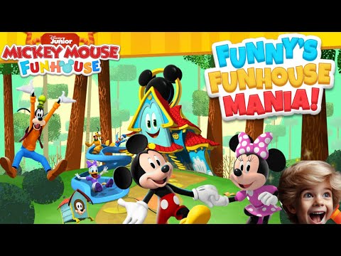 Dive into Fun with Funny's Funhouse Mania! A Mickey Mouse Funhouse Adventure From Disney Junior