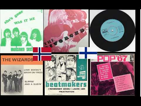 V a 60's  garage rock mixtape XIX 60's (FINLAND & NORWAY BEAT)