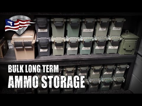 Bulk Long-Term Ammo Storage