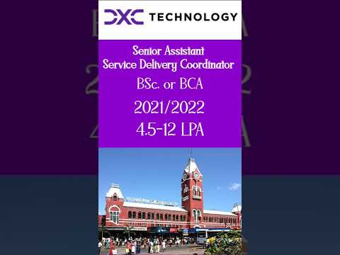 DXC Technology Vacancy | BCA BSc Vacancy | #shorts #DXC #vacancy #job #jobvacancy #jobs #jobsearch