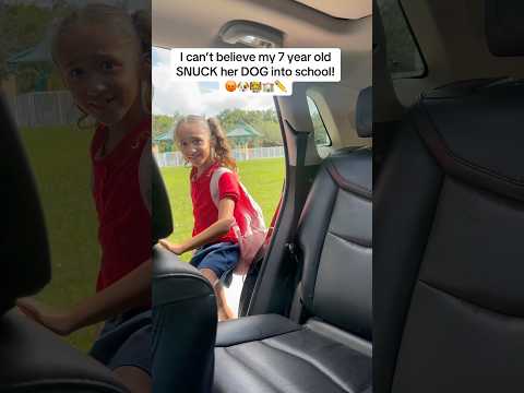 DAUGHTER snuck DOG into SCHOOL‼️😡SHOULD SHE BE GROUNDED⁉️ #dlafam