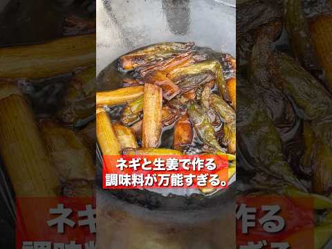 ネギと生姜で作る万能調味料が最高に美味い。