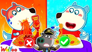 Stop Eating Spicy Food, Wolfoo! Good Eating Habits for Kids🤩 Wolfoo Kids Cartoon