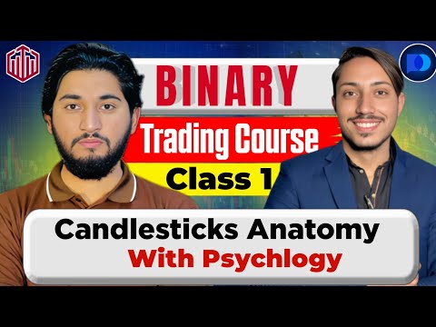 Class 1: Candlesticks Anatomy with Psychlogy || Binary Trading Full course || Quotex Free Course.