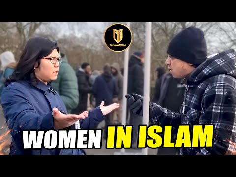 Christian Questions Muslim About Misconception Of Women In Islam | Mansur | Speakers Corner