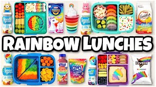 *NEW* RAINBOW Lunch Ideas 🌈 Bunches Of Lunches