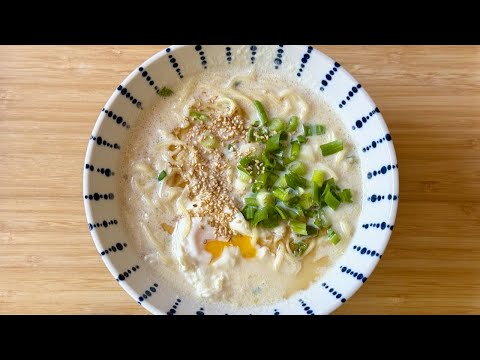 Soy Milk Instant Ramen - Yuko's Kitchen - Japanese Cooking 101