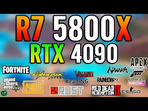 Ryzen 7 5800X + RTX 4090 - Tested in 2024