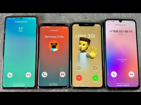 Incoming Call Samsung Galaxy Note 10 + Samsung Galaxy S9 + IPhone XR + Samsung Galaxy A24