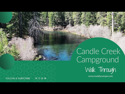 Candle Creek Campground Tour - Metolius River, Deschutes National Forest, Oregon