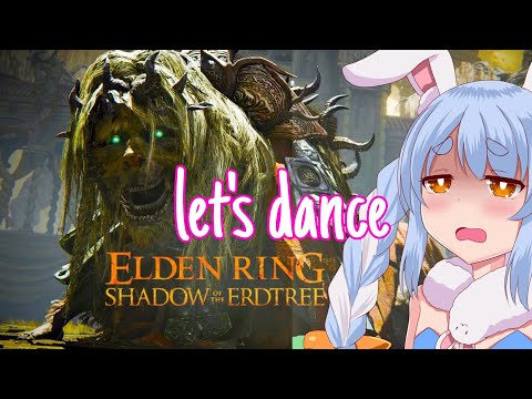 Pekora Is Confused At Divine Beast Dancing Lion | Elden Ring  Shadow Of Erdtree [Hololive/Sub]