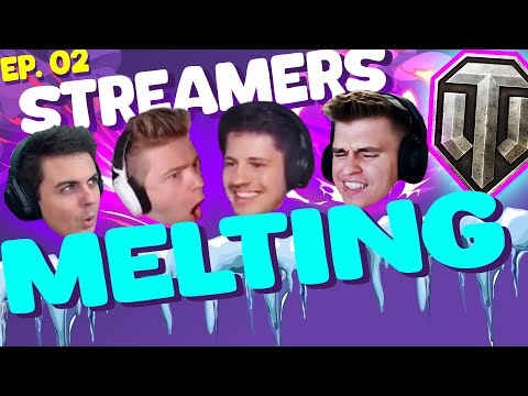 Streamers Melting in seconds - World of Tanks Funny Moments - Ep. 02