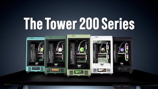 Thermaltake The Tower 200 Series Chassis Product Animation