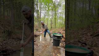 Finding Insane Gold with the Trek 6x24 Dream mat sluice box while Gold Prospecting