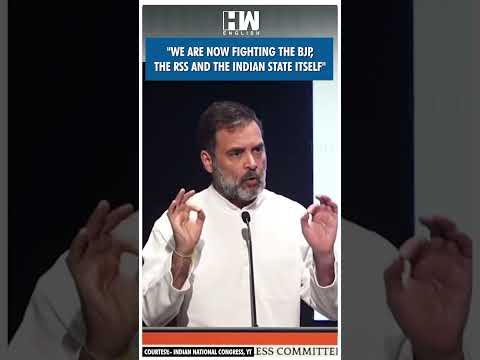 #Shorts | Rahul Gandhi attacks BJP-RSS | Mohan Bhagwat | Indian State | PM Modi | Congress