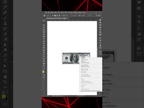 How to add a Dollar Pattern In "Adobe Photoshop 2024"